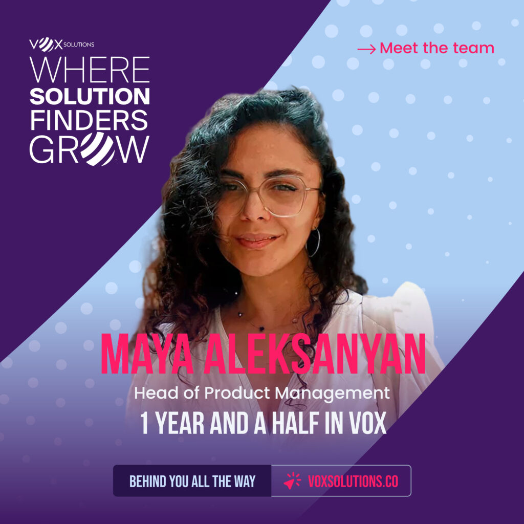 Meet the Vox Team Maya Aleksanyan