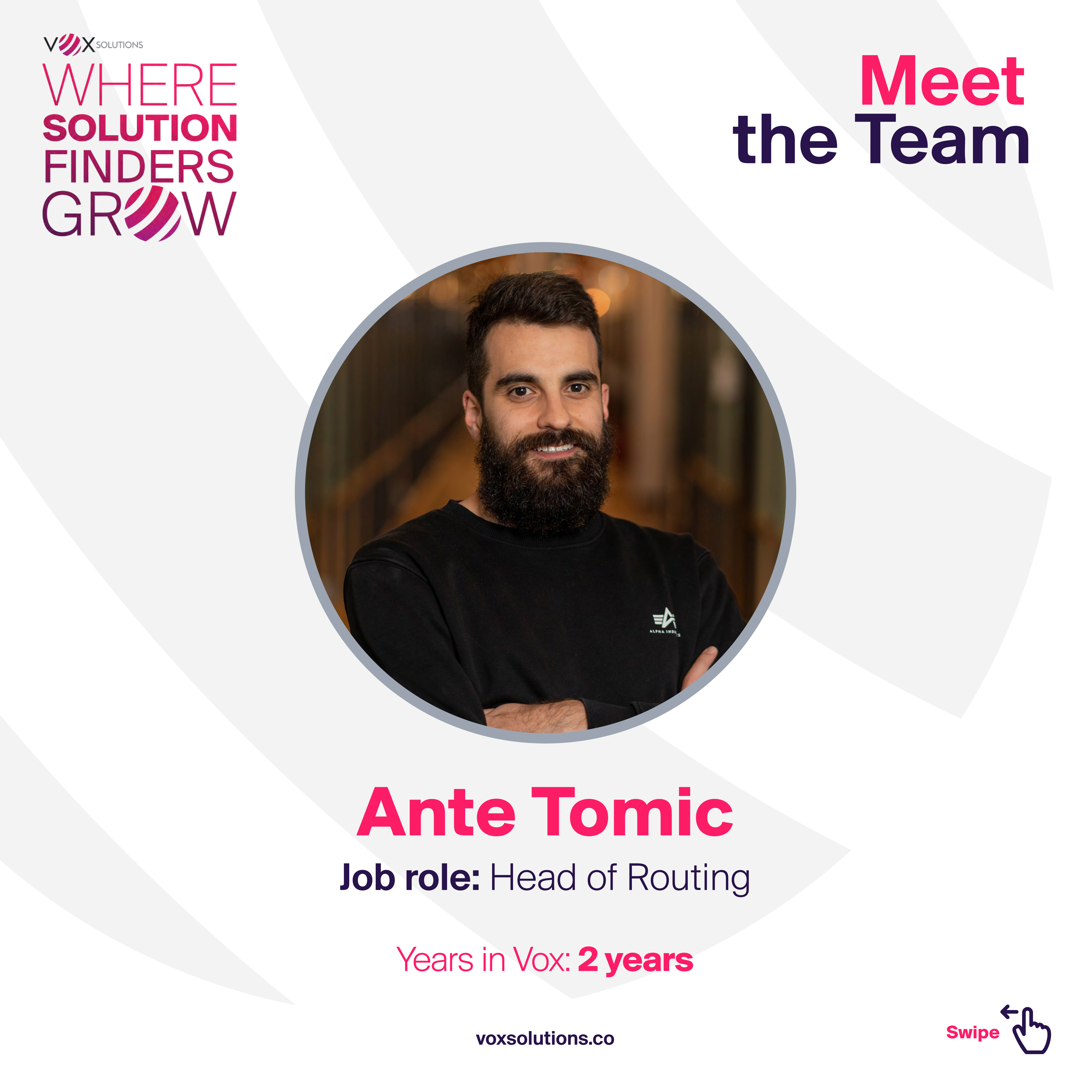 Meet the team Ante Tomic