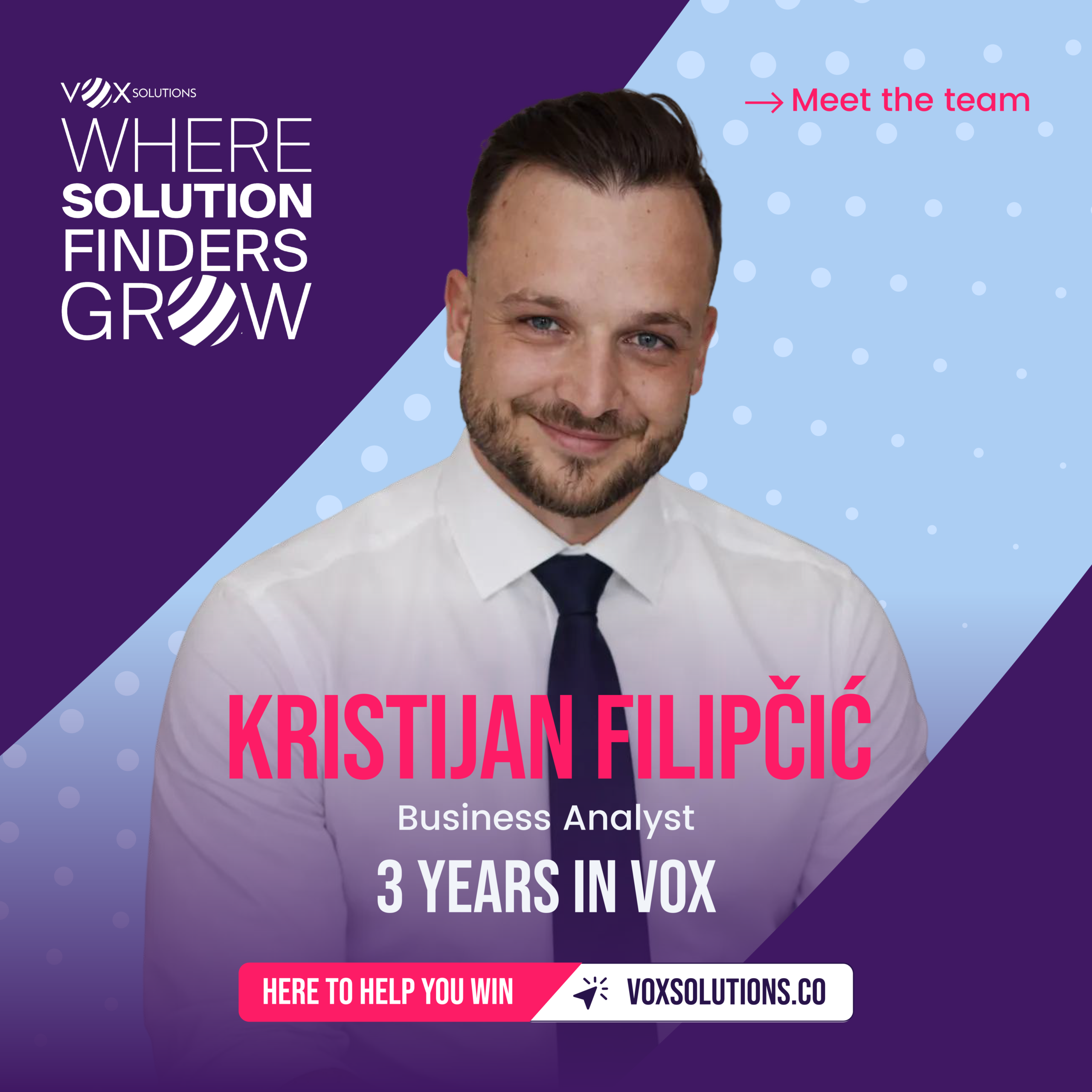 Meet the Vox Team - Business Analyst