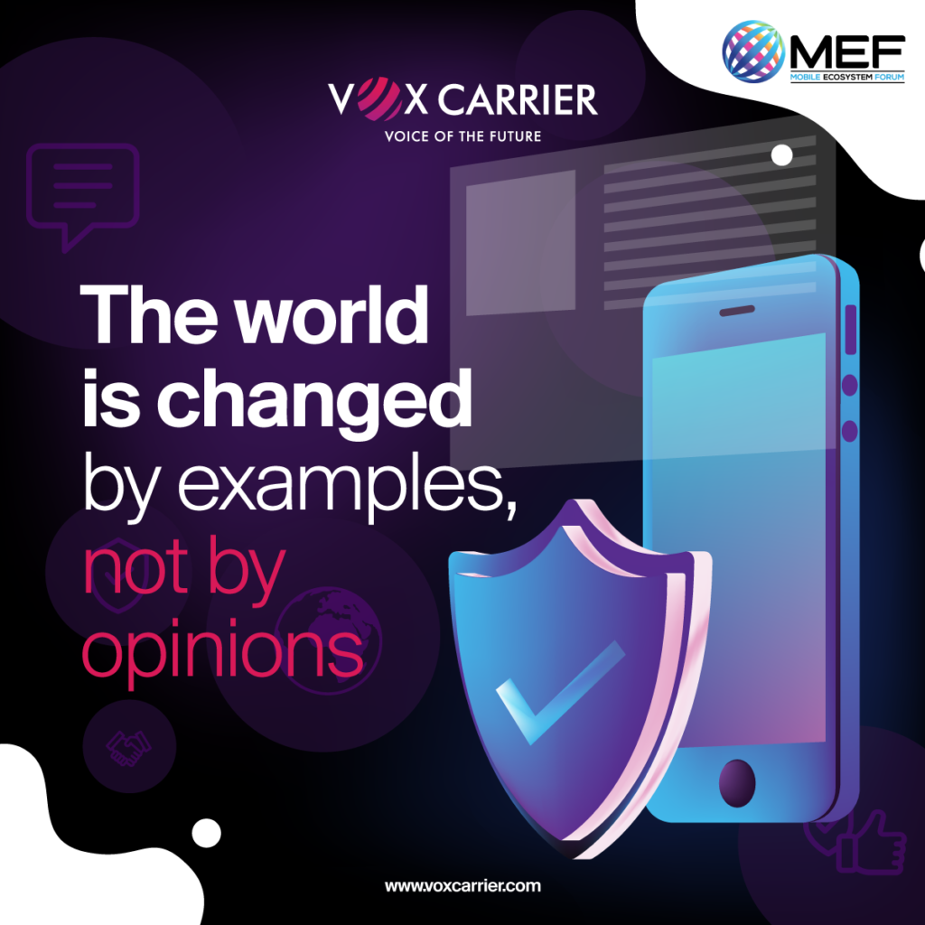 The world is changed by examples, not by opinions