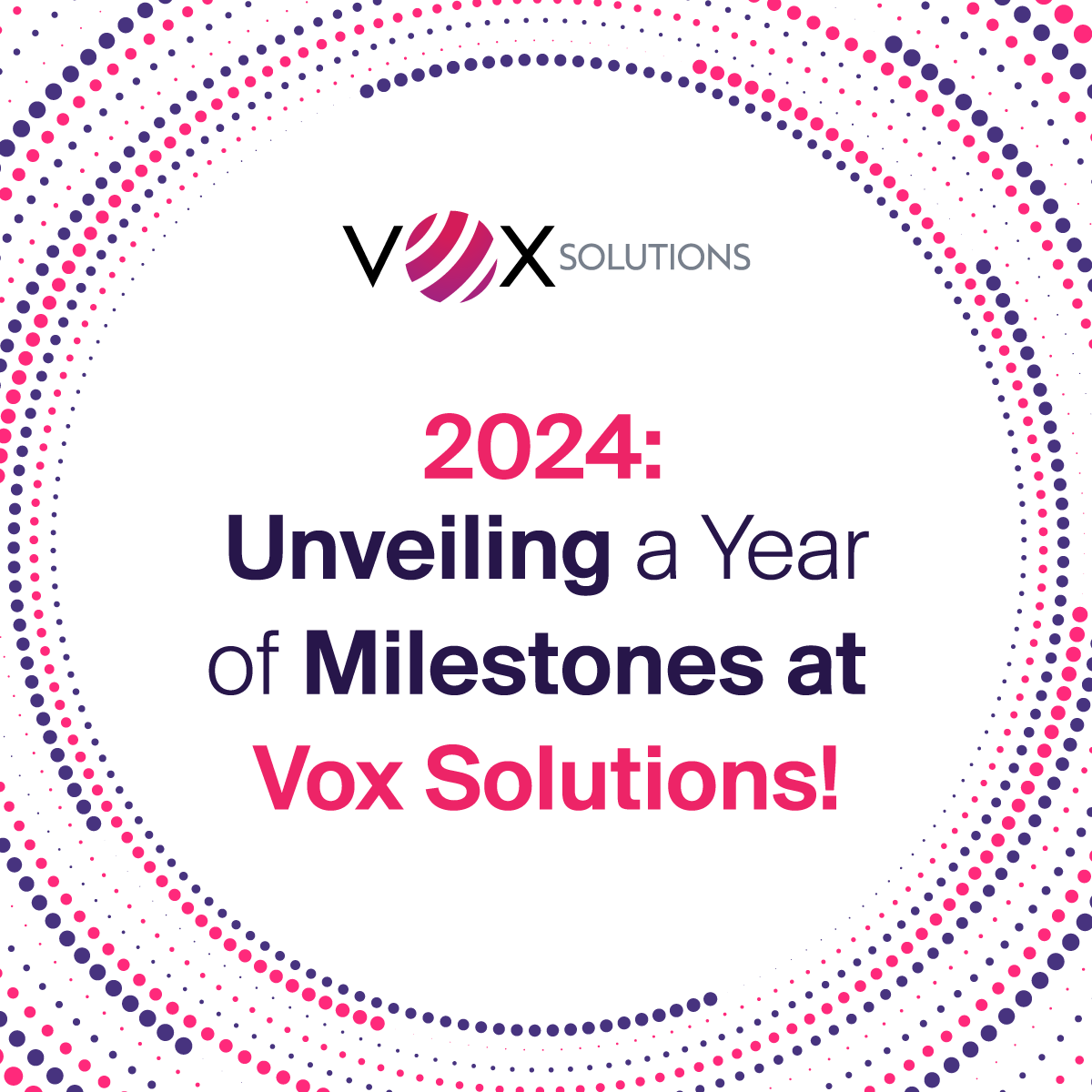 Achievements 2024 - Vox Solutions