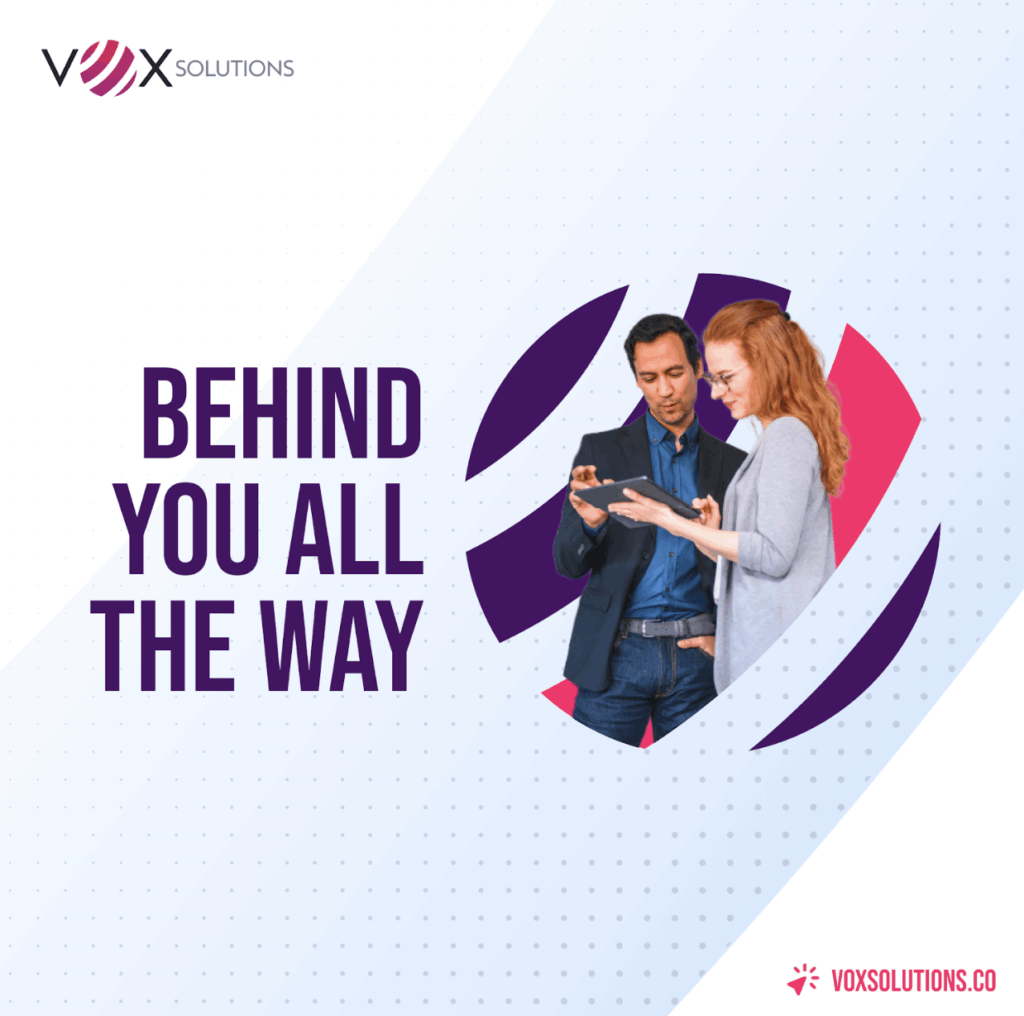 banner rebranding Vox Solutions