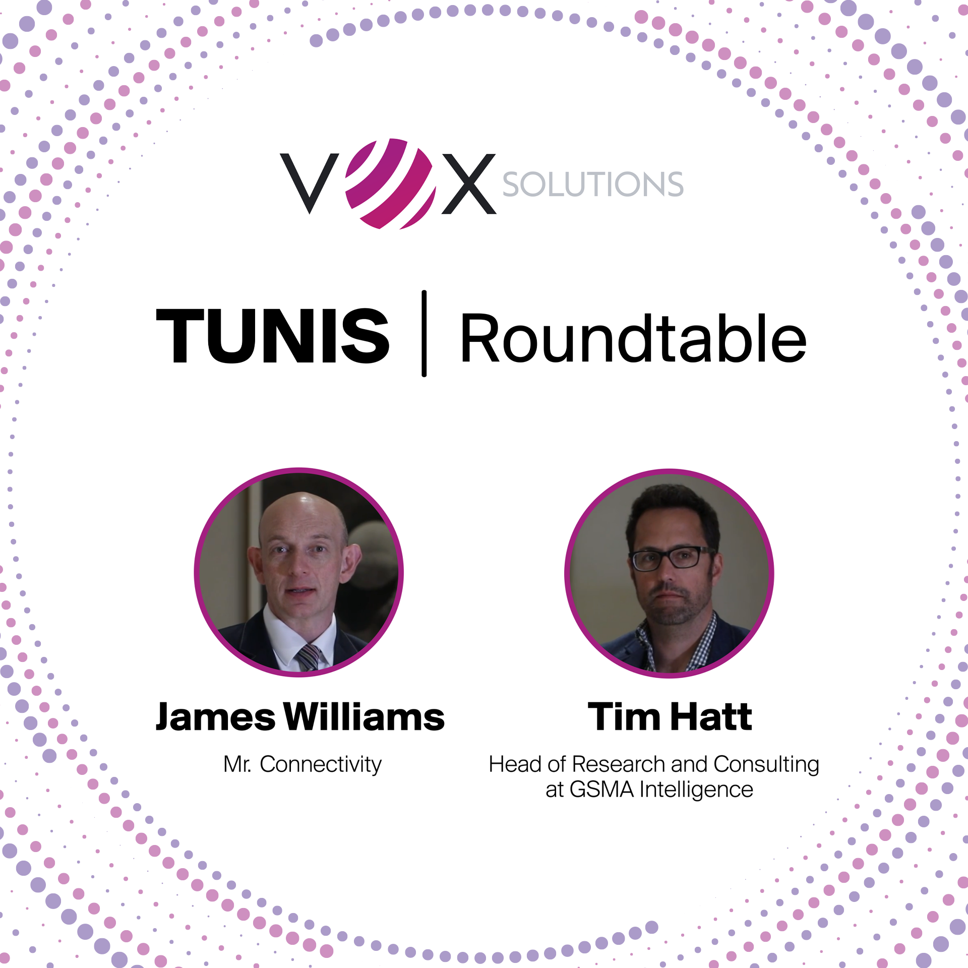 Exclusive Interview at Roundtable in Tunis - Tim Hatt GSMA