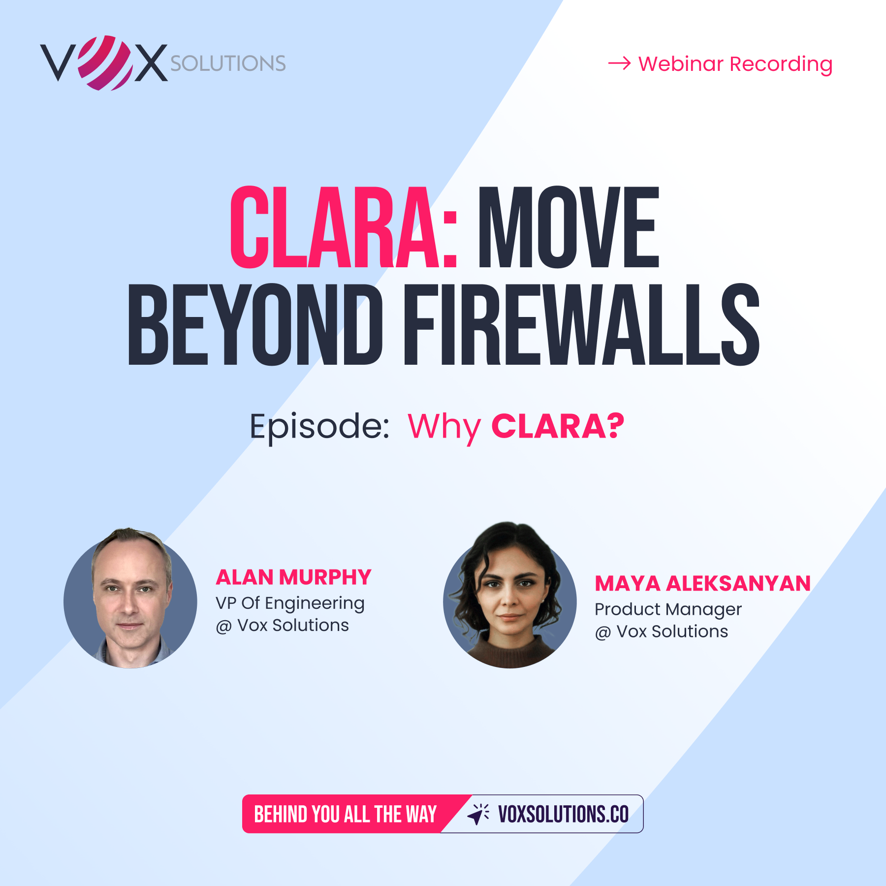 CLARA webinar cut - tech- why clara?